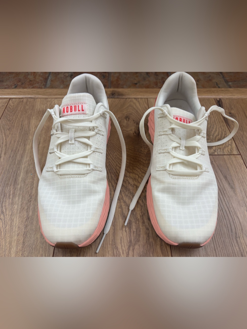 NOBULL Women’s 365 All Day Rip Stop Limited Quantity- Cherry & White